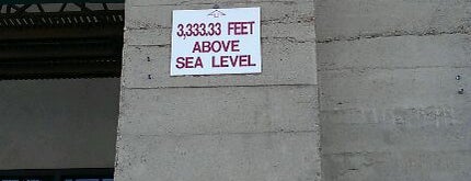 3,333.33 Ft Above Sea Level is one of Lugares guardados de Kelsey.