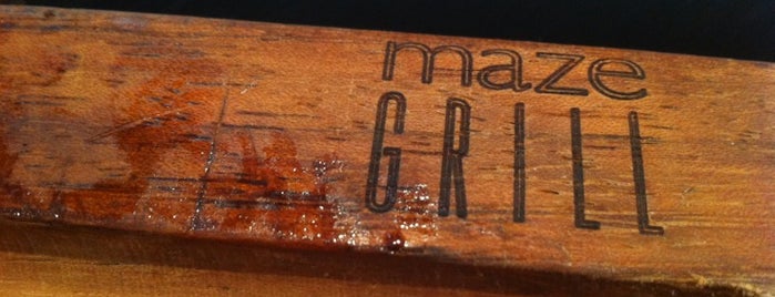 Maze Grill is one of England (insert something witty here).