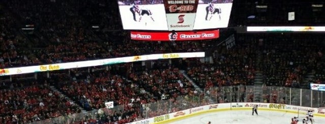 Scotiabank Saddledome is one of NHL Arenas.