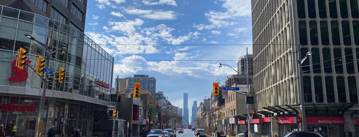 Yonge & St Clair is one of p (roads, intersections, areas - TO).