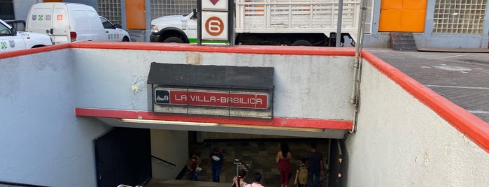 Metro La Villa-Basilica is one of DF sites.