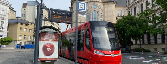 Námestie Ľ. Štúra (tram) is one of Bratislava MHD Električka 4.