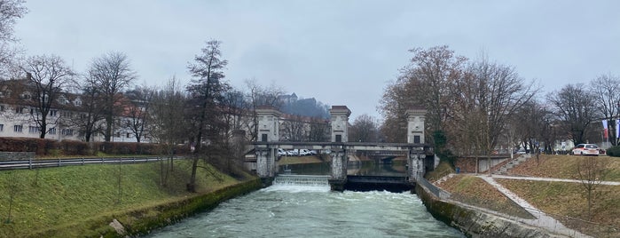 Fabianijev most is one of Ljubljana.SI.
