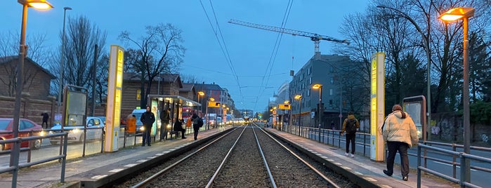 H Klinikum im Friedrichshain is one of Berlin MetroTram line M6.