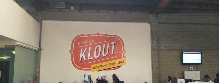 Klout is one of Start-up Hopping.