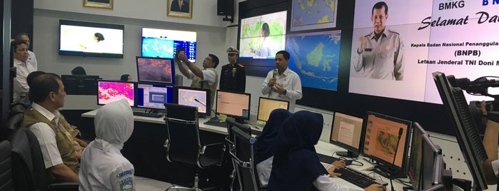 Badan Meteorologi Klimatologi dan Geofisika - BMKG is one of INDONESIA.