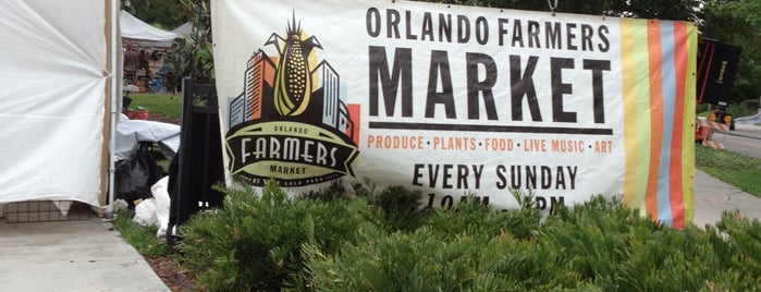 Orlando Farmer's Market is one of My new neighborhood :).