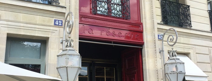 Hôtel La Réserve is one of MIGAS IN PARIS.