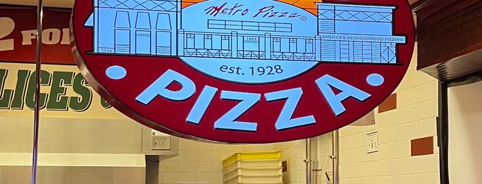 Metro Pizza is one of Vegas.
