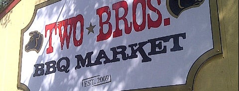 Two Bros BBQ Market is one of San Antonio.