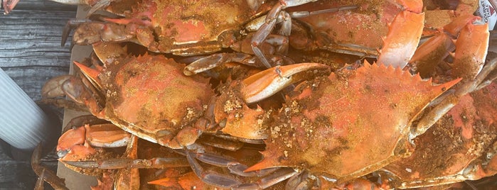 Captain James Crab House is one of Baltimore Magazine’s Best Crab Houses.