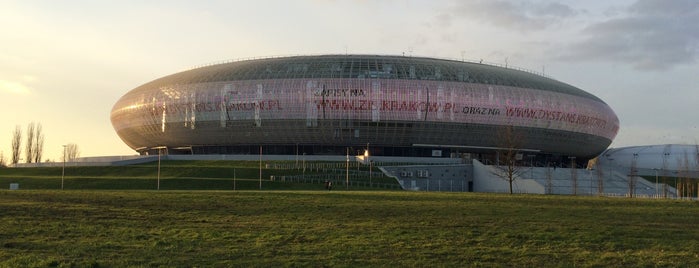 TAURON Arena Kraków is one of Lugares favoritos de Andrii.