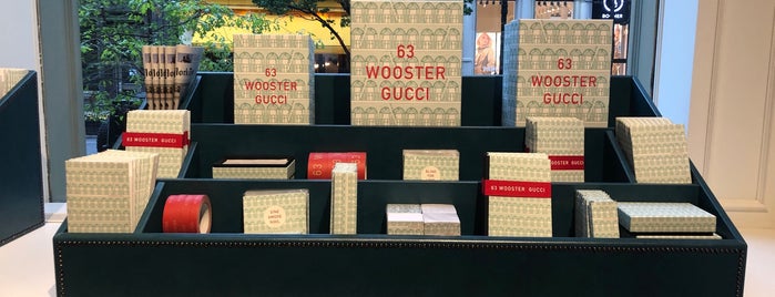 Gucci Wooster Bookstore is one of Pending NY.