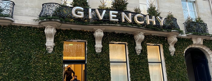 Givenchy is one of Paris boutique and malls.