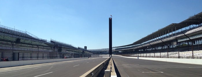Indianapolis Motor Speedway is one of Grand Prix Race Tracks.