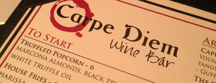 Carpe Diem Wine Bar is one of Napa Valley.