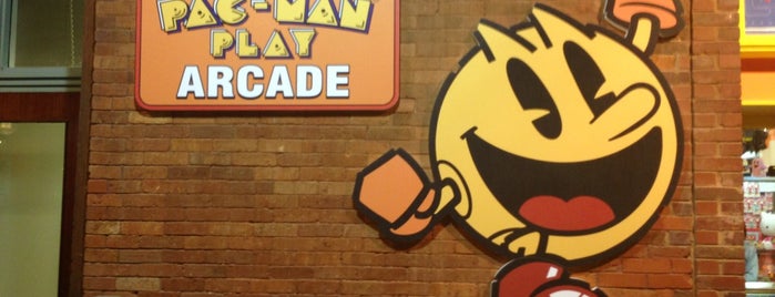 PAC-MAN PLAY™ Arcade at Underground Atlanta is one of ATL.