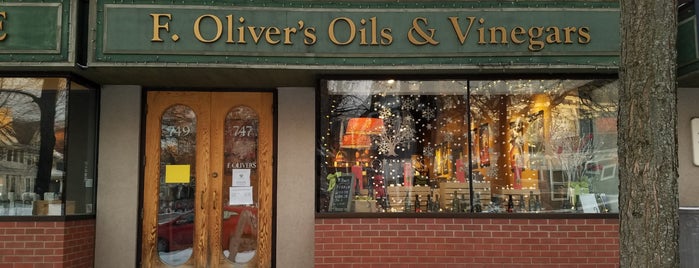F. Oliver's Oils And Vinegars is one of Park ave places.
