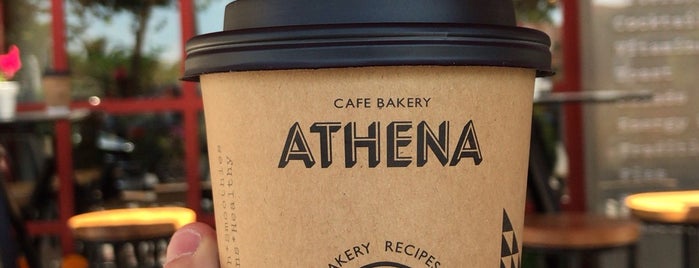 Athena Urban Eatery is one of สถานที่ที่บันทึกไว้ของ Theodore.