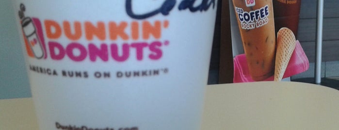 Dunkin' is one of Boyton stops.