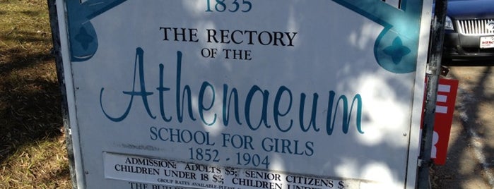 The Athenaeum Rectory is one of Tennessee.