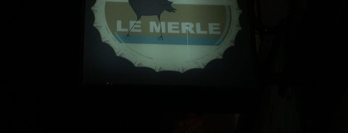 Le Merle is one of Craft Bier Pubs.