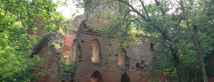 Руины замка Бальга is one of кирхи | Kirche.
