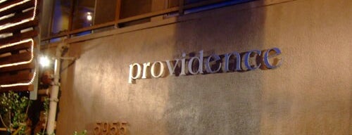 Providence is one of Romantic LA Restaurants.