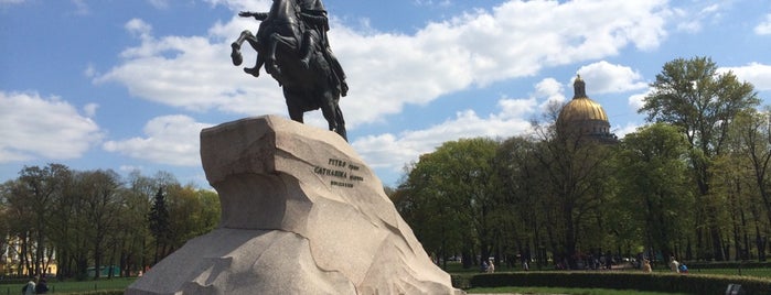 Bronze Horseman is one of Интересные места. Санкт-Петербург..