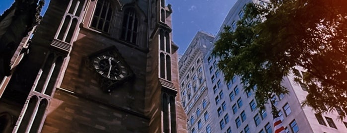 Trinity Church is one of New York City.