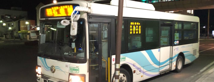 Ishibashi Station Bus Stop is one of 駅　乗ったり降りたり.