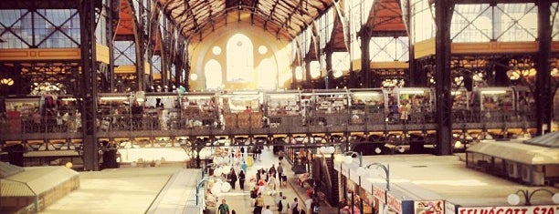 Halles centrales is one of Budapest.