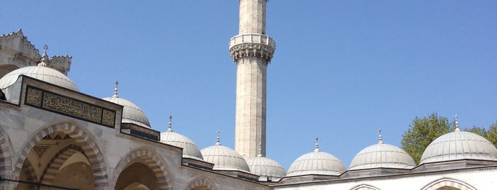 Süleymaniye Camii is one of İstanbul.