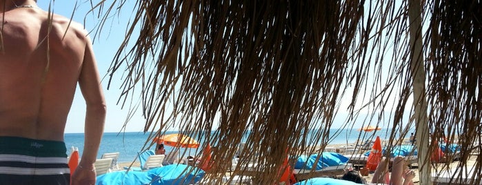 Seven Beach Lara 7 Nolu Plaj is one of Tempat yang Disukai TC Pınar.