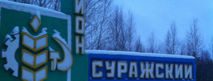Сураж is one of Города Брянской области.