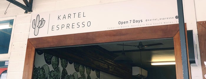 Kartel Expresso Bar is one of Lugares favoritos de Nate.