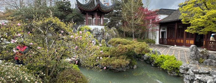 Dr. Sun Yat-Sen Classical Chinese Garden is one of Yvr.