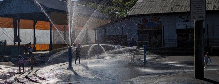 Granville Island Water Park is one of Vancouver, British Columbia, Canada.