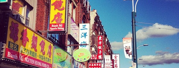 Chinatown is one of Toronto.