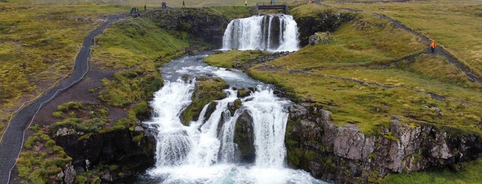 Kirkjufellsfoss is one of Iceland.