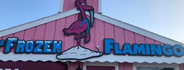Frozen Flamingo is one of The U.P.