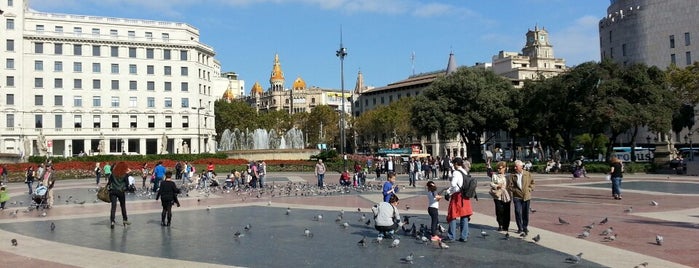 Plaza de Cataluña is one of GSMA MWC.