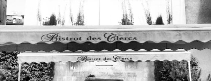 Le Bistrot des Clercs is one of Lugares favoritos de Jean Sébastien.