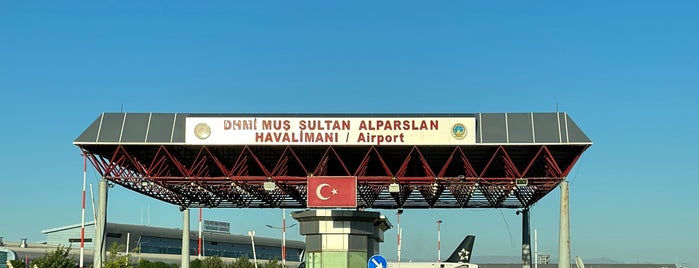 Muş Sultan Alparslan Havalimanı (MSR) is one of Selcan'ın Beğendiği Mekanlar.