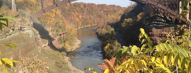 Lower Falls Park is one of Day Hikes In Rochester, NY.