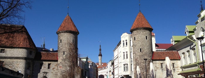 Viru Gate is one of Tallinn.