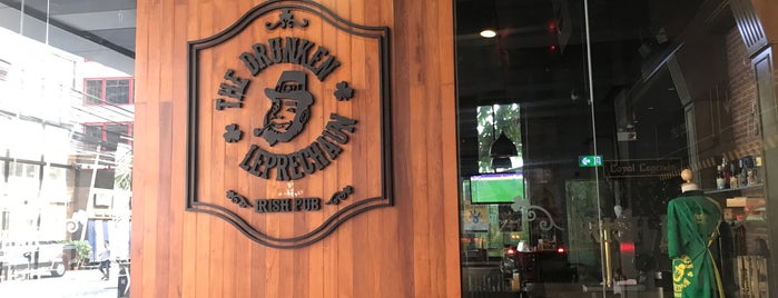 The Drunken Leprechaun is one of สถานที่ที่บันทึกไว้ของ Dee.