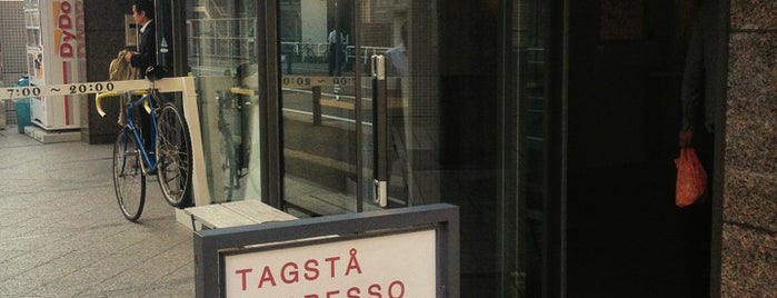 TAGSTÅ ESPRESSO STAND is one of JulienF : понравившиеся места.