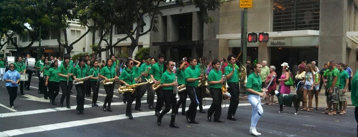 St Patrick's day parade is one of Orte, die Randee gefallen.