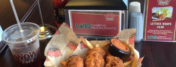 WOW Cafe & Wingery is one of UAB.